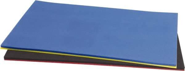 Proto - Tool Box Foam Foam Kit - 26-1/4" Wide x 39" Deep x 3/4" High, Black/Red, For All Tool Storage - Americas Industrial Supply