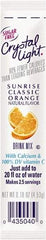 Crystal Light - On the Go, Sunrise Orange, .16 oz Packets, 30/Box - Americas Industrial Supply