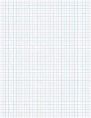 TOPS - 50 Sheet, 8-1/2 x 11", Quadrille Quadrille Pads - White - Americas Industrial Supply