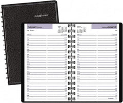 DayMinder - 312 Sheet, 11 x 17", Accounting Book - Black - Americas Industrial Supply