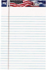 TOPS - 50 Sheet, 8 x 9-7/8", Narrow Writing Pad - Americas Industrial Supply