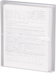 SMEAD - 5 Piece Clear Sheet Protectors-Envelopes - 11-5/8" High x 9-3/4" Wide - Americas Industrial Supply