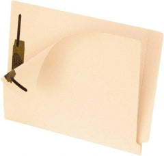 Pendaflex - 8-1/2 x 11", Letter Size, Manila, File Folders with End Tab - 11 Point Stock, Straight Tab Cut Location - Americas Industrial Supply