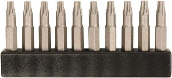 Wiha - 4mm Drive T20 Torx Screwdriver Bit - 28mm OAL - Americas Industrial Supply