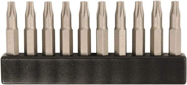 Wiha - 4mm Drive T8 Torx Screwdriver Bit - 28mm OAL - Americas Industrial Supply