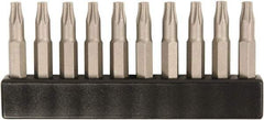 Wiha - 4mm Drive T8 Torx Screwdriver Bit - 28mm OAL - Americas Industrial Supply