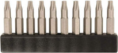 Wiha - 4mm Drive T6 Torx Screwdriver Bit - 28mm OAL - Americas Industrial Supply