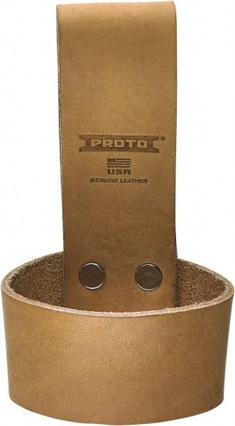 Proto - 1 Pocket Holster - Leather, Tan, 2-3/4" Wide x 2-11/16" High - Americas Industrial Supply