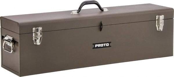 Proto - Carpenter's Tool Box - 32" Wide x 8-1/2" Deep x 9-1/2" High, Steel, Brown - Americas Industrial Supply