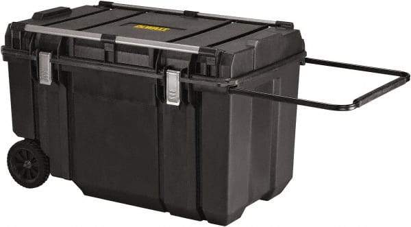 DeWALT - Mobile Tool Chest - 38" Wide x 24-1/4" Deep x 23-3/32" High, Plastic, Black - Americas Industrial Supply