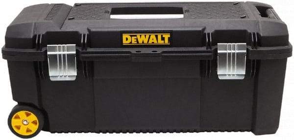 DeWALT - Tool Box - 28-1/2" Wide x 12-1/2" Deep x 12" High, Plastic, Black - Americas Industrial Supply