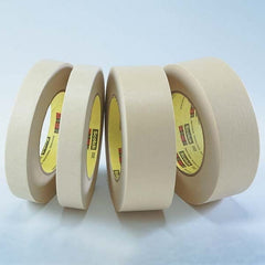 3M - 20" Wide x 60 Yd Long x 6.3 mil Tan Crepe Paper Masking Tape - Americas Industrial Supply