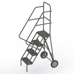 TRI-ARC - Rolling & Wall Mounted Ladders & Platforms Type: Rolling Style: Rolling Platform Ladder - Americas Industrial Supply