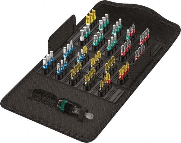 Wera - Posidriv Bit Set - 1/4" Drive - Americas Industrial Supply