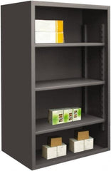 Durham - 3 Shelves, 4,950 Lb Capacity, Closed Shelving System - 60" Wide x 24" Deep x 60" High, Gray - Americas Industrial Supply