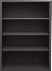 Durham - 3 Shelves, 3,600 Lb Capacity, Closed Shelving System - 48" Wide x 24" Deep x 60" High, Gray - Americas Industrial Supply