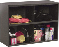 Durham - 4 Drawer, 4 Compartment, Small Parts Large Opening Storage Bin - 12" Deep x 33-3/4" Wide x 23-7/8" High - Americas Industrial Supply