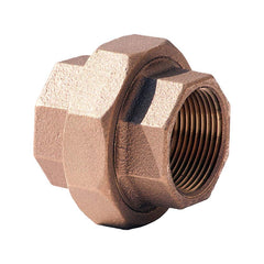 Merit Brass - Brass & Chrome Pipe Fittings Type: Union Fitting Size: 2-1/2 - Americas Industrial Supply