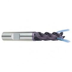 6mm Dia. - 57mm OAL - 4 FL Variable Helix Firex Carbide End Mill - Americas Industrial Supply