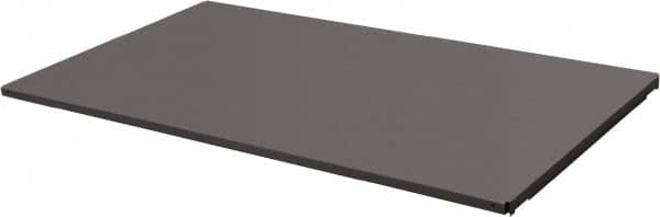 Durham - 14-3/8" Long x 47-1/2" Wide, Gray Steel Shelf - 400 Lb Capacity, Use with Mesh Stock Truck - Americas Industrial Supply