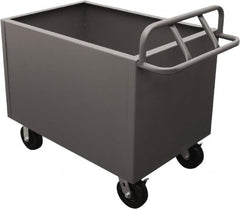 Durham - 2,000 Lb Load Capacity, Steel Box Truck - 48" Wide x 30" Long x 29-1/2" High, Gray - Americas Industrial Supply