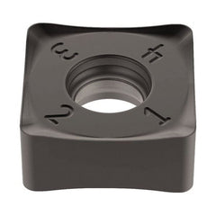Seco - SNMU120410 M10 Grade MS2500 Carbide Milling Insert - TiCN/Al2O3 Finish, 13/64" Thick, 12mm Inscribed Circle, 1mm Corner Radius - Americas Industrial Supply