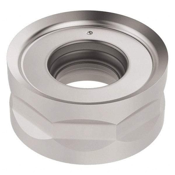 Seco - RNMU1204M0 ME10 Grade MS2050 Carbide Milling Insert - TiAlN/NbN Finish, 3/16" Thick, 12mm Inscribed Circle, 6mm Corner Radius - Americas Industrial Supply