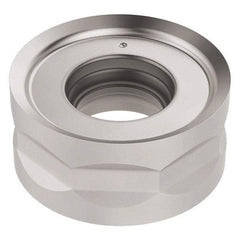 Seco - RNMU1204M0 ME10 Grade MS2050 Carbide Milling Insert - TiAlN/NbN Finish, 3/16" Thick, 12mm Inscribed Circle, 6mm Corner Radius - Americas Industrial Supply