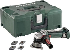 Metabo - 45° Bevel Angle, 5/32" Bevel Capacity, 7,000 RPM, Cordless Beveler - 5.5 Amps, 1/8" Min Workpiece Thickness - Americas Industrial Supply