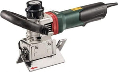 Metabo - 0 to 90° Bevel Angle, 3/8" Bevel Capacity, 12,500 RPM, 840 Power Rating, Electric Beveler - 13 Amps, 1/4" Min Workpiece Thickness - Americas Industrial Supply