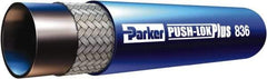 Parker - 1/2" ID x 0.78" OD CTL Push-on Air Hose - 400 Working psi, -55 to 302°F, Blue - Americas Industrial Supply