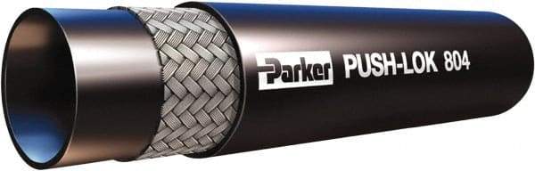 Parker - 1/2" ID x 0.91" OD CTL Push-on Air Hose - 150 Working psi, -40 to 158°F, Black - Americas Industrial Supply