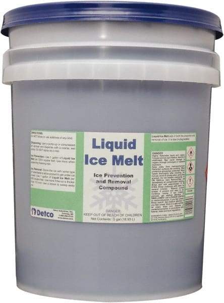 Detco - 5 Gal Pail Urea/Glycol Blend Liquid - Effective to 0°F - Americas Industrial Supply