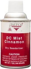 Detco - 7 oz Air Freshener Dispenser Refill - Cinnamon, Compatible with EQD004 - Americas Industrial Supply