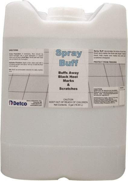 Detco - 5 Gal Drum Spray Buff - Use on Hard Floors - Americas Industrial Supply
