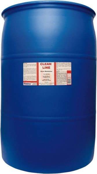 Detco - 55 Gal Liquid Drain Opener - Unscented, Drum - Americas Industrial Supply