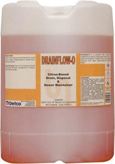 Detco - 5 Gal Liquid Drain Cleaner - Citrus Scent, Drum - Americas Industrial Supply