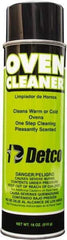 Detco - 18 oz Aerosol Oven Cleaner - Comes in Aerosol - Americas Industrial Supply