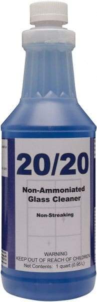 Detco - 32 oz Bottle Mint Glass Cleaner - Use on Glass - Americas Industrial Supply