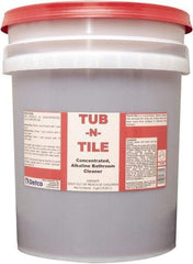 Detco - 5 Gal Pail Liquid Bathroom Cleaner - Unscented Scent, Nonacidic, Bath Fixtures - Americas Industrial Supply