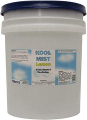 Detco - 5 Gal Pail Deodorizer - Liquid, Lemon Scent, Concentrated, Environmentally Safe - Americas Industrial Supply