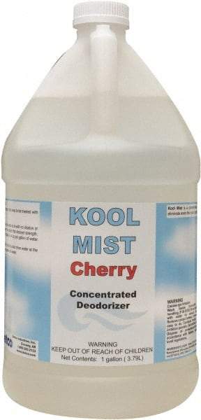 Detco - 1 Gal Bottle Deodorizer - Liquid, Cherry Scent, Concentrated, Environmentally Safe - Americas Industrial Supply