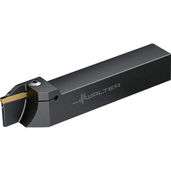 Walter - 0.591" Max Depth of Cut, Indexable Grooving Cutoff Toolholder - 16 Seat Size, 20mm Shank Height x 20mm Shank Width, Series G1011-20-32-P - Americas Industrial Supply