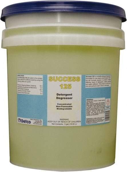 Detco - 5 Gal Bucket Cleaner/Degreaser - Liquid, Butyl-Based, Unscented - Americas Industrial Supply