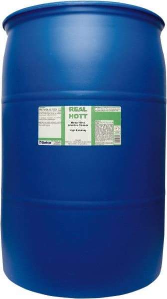 Detco - 55 Gal Drum Cleaner/Degreaser - Liquid, Alkaline, Unscented - Americas Industrial Supply