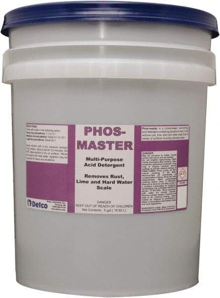 Detco - 5 Gal Bucket All-Purpose Cleaner - Liquid, Detergent, Unscented - Americas Industrial Supply
