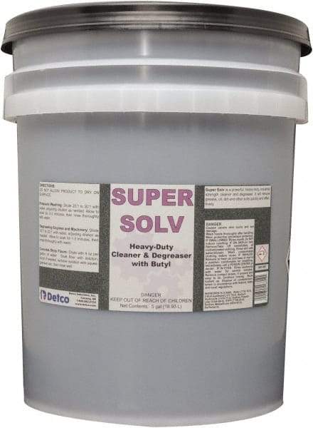 Detco - 5 Gal Bucket Cleaner/Degreaser - Liquid, Butyl-Based, Unscented - Americas Industrial Supply