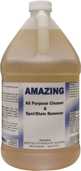 Detco - 1 Gal Bottle Spot/Stain Cleaner - Liquid, Butyl-Based, Unscented - Americas Industrial Supply