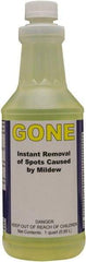 Detco - 32 oz Bottle Mildew Remover - Liquid, Water-Based, Unscented - Americas Industrial Supply