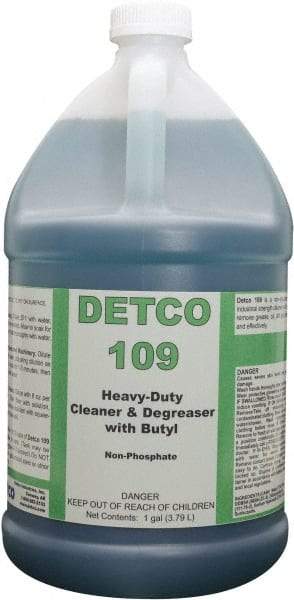 Detco - 1 Gal Bottle Cleaner/Degreaser - Liquid, Butyl-Based, Unscented - Americas Industrial Supply